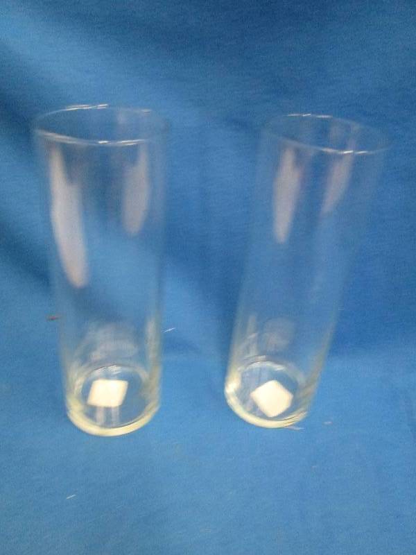 lot of 2 tall glasses that could be...