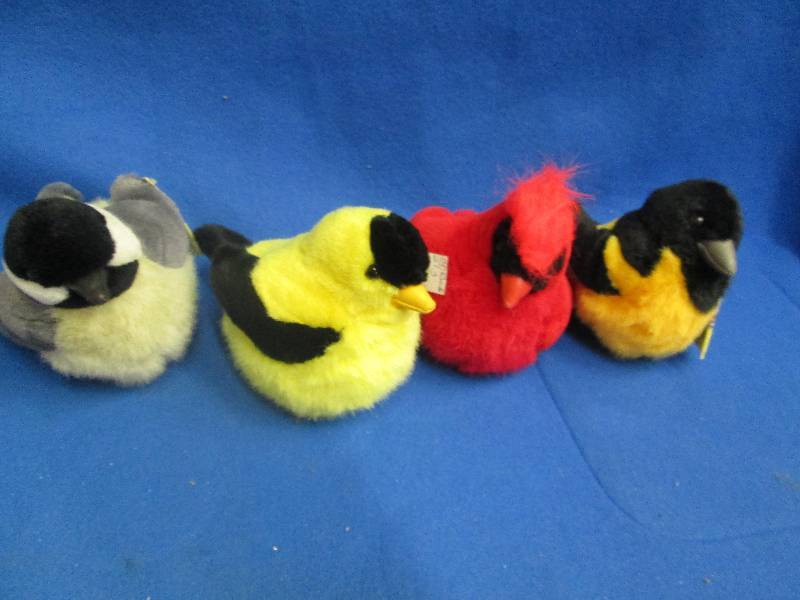 Birds with real bird calls lot of 4...