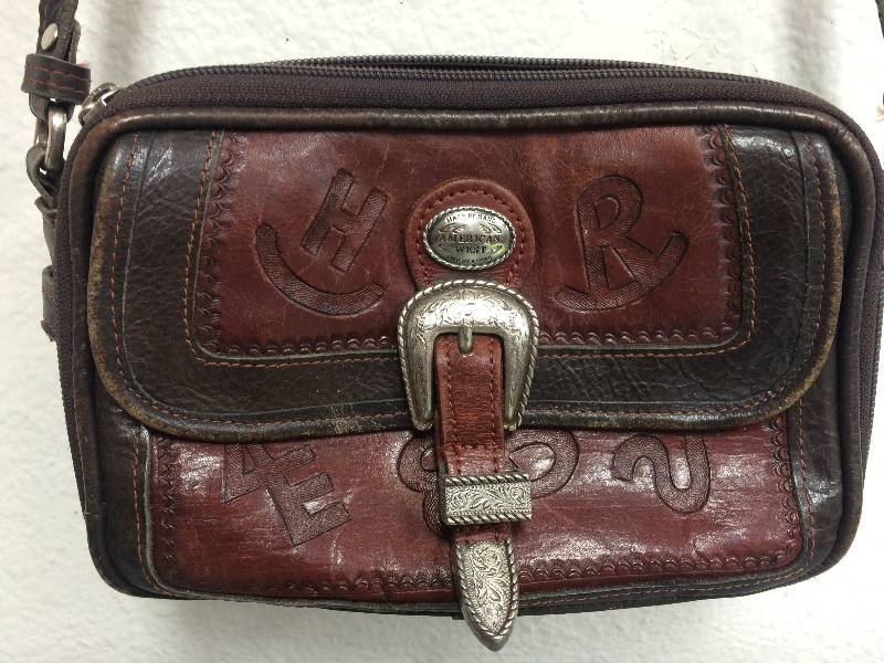 Two Tone Brown Purse