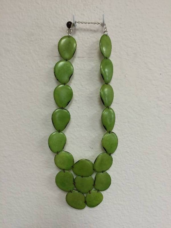 Green Beaded Necklace