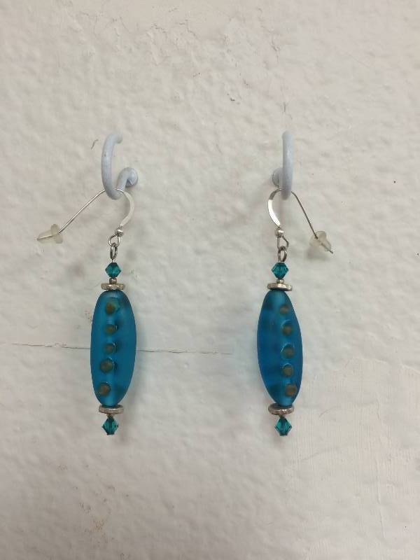Aqua Marine Earrings
