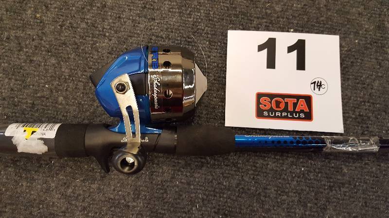 lot 11 image: Shakespeare Reverb Rod & Reel