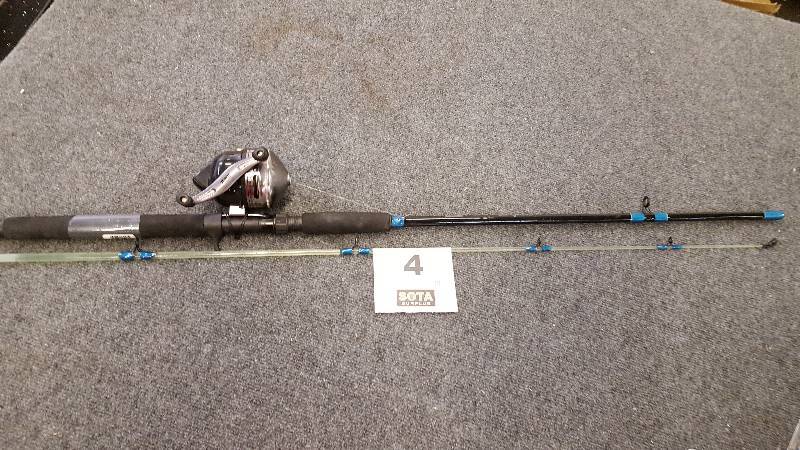 ZEBCO Boss Haug 702MH Rod & Reel, #SOTA Surplus Auction #14-C FISHING RODS  AND REELS
