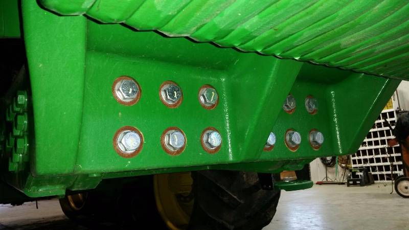 Brand new JOHN DEERE tractor weights.