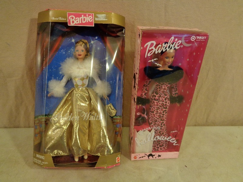 lot 43 image: 2 New Barbies
