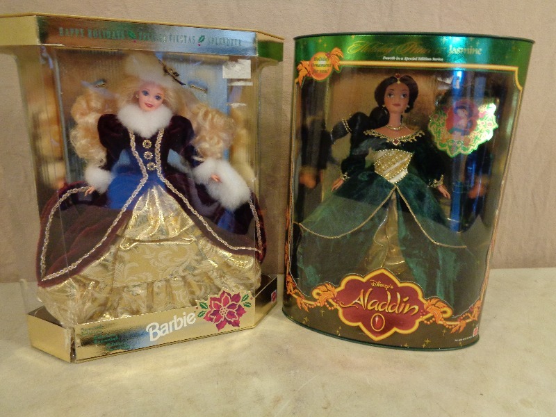 lot 47 image: 2 New Barbies