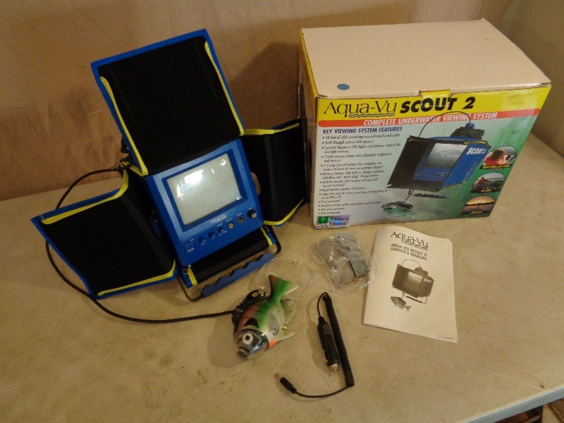 Aqua-Vu Scout 2 | Tools, Furniture, Household, Collectibles, Estate | K-BID