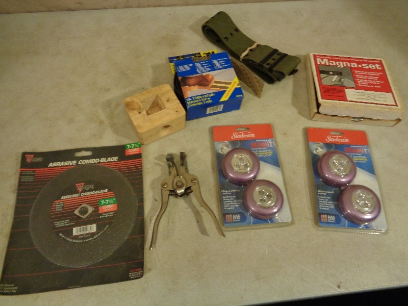 lot 107 image: Assorted Tools and Shop Supplies