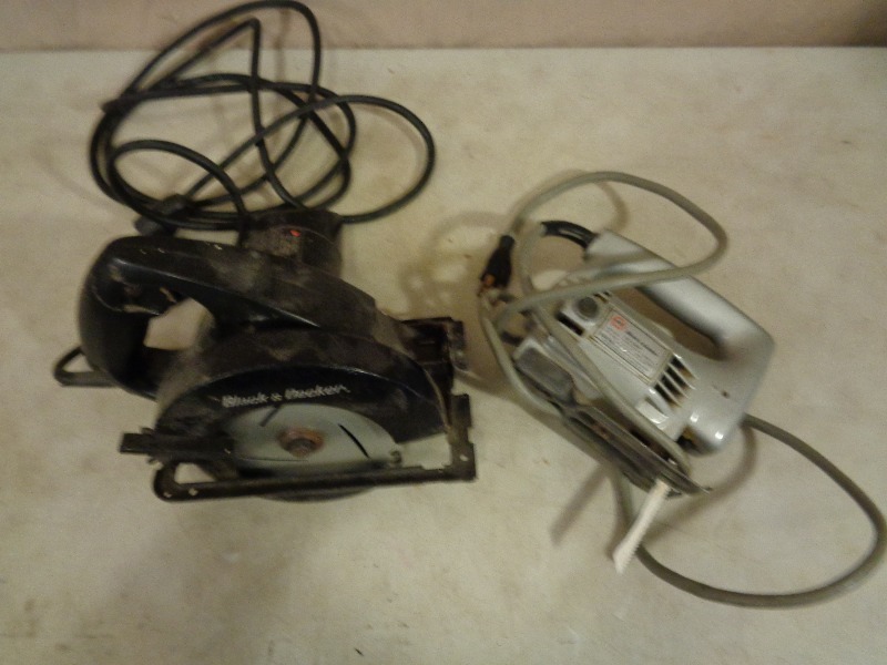 lot 110 image: Jig Saw and Circular Saw
