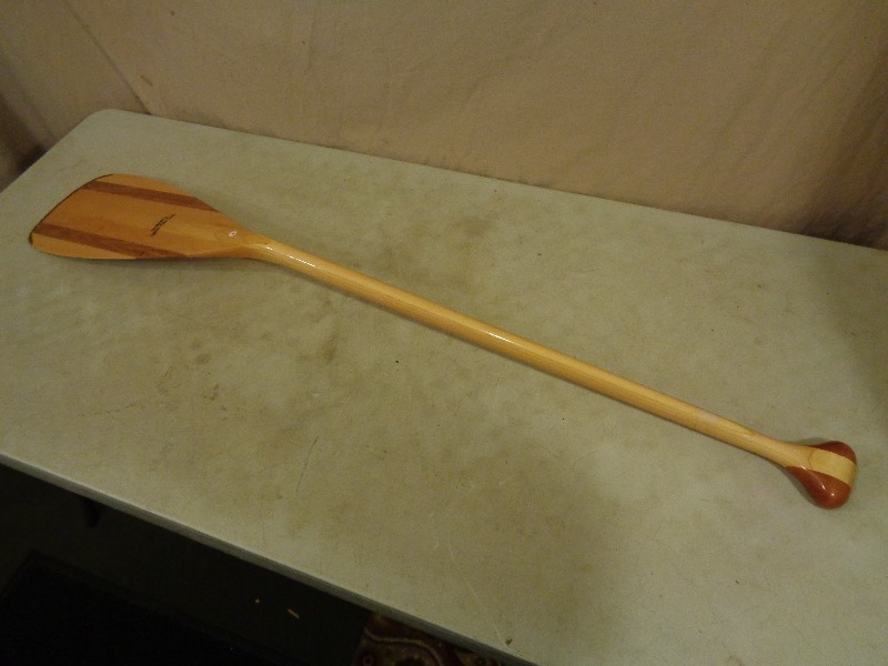 lot 117 image: Wood Canoe Paddle