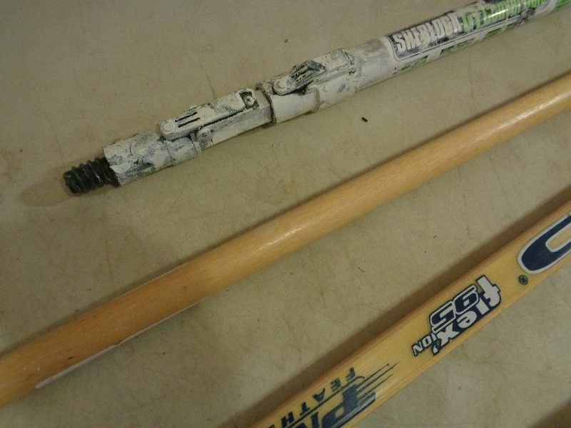 lot 197 image: Hockey Stick, Broom Handle, and More