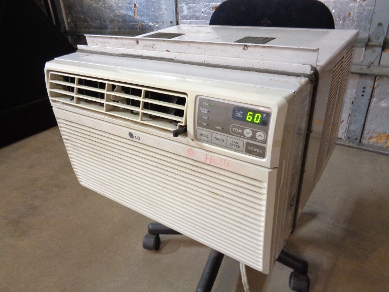 lot 137 image: LG Window Air Conditioner