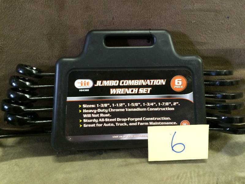 iiT Jumbo Combination Wrench Set New