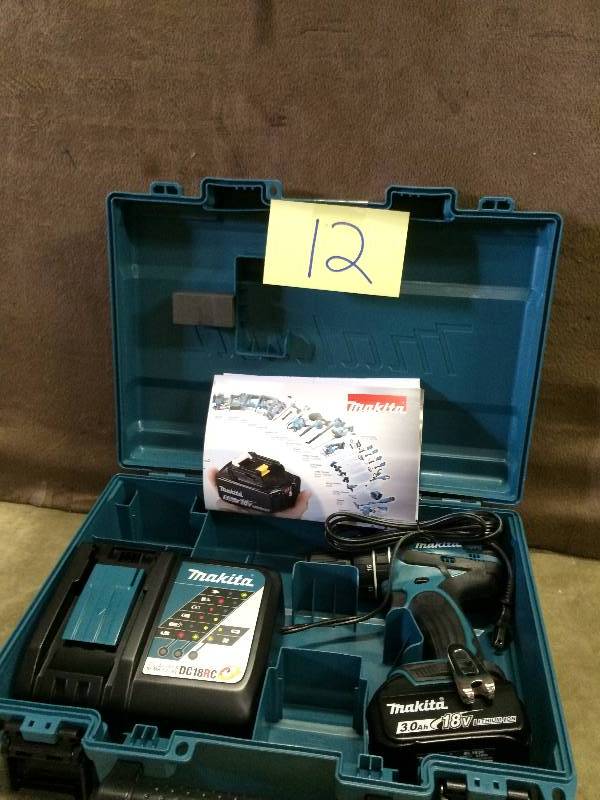 Makita XPH012 18 volt LXT 12 Hammer Driver Drill Kit New