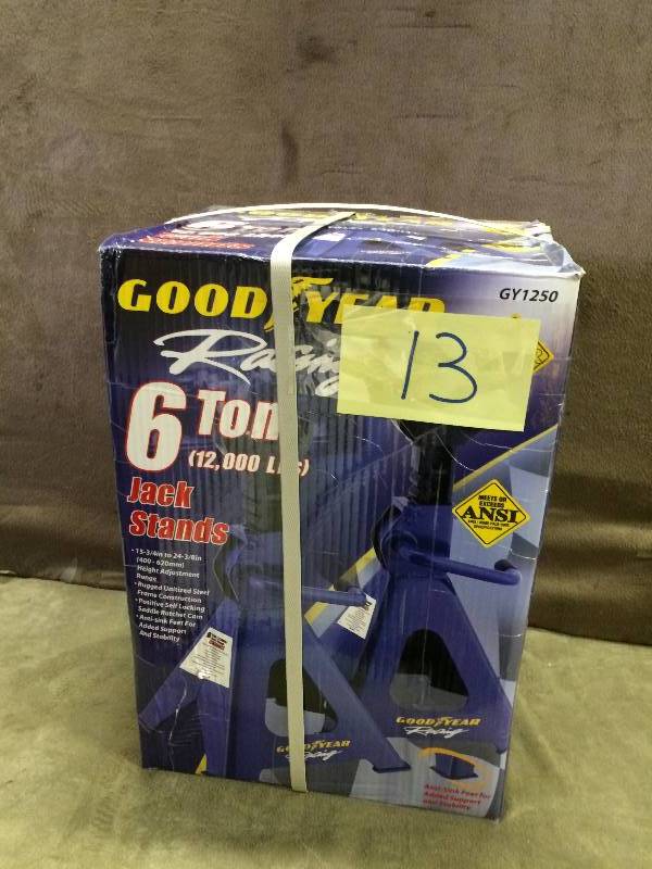 Good Year 6 Ton Jack Stands New