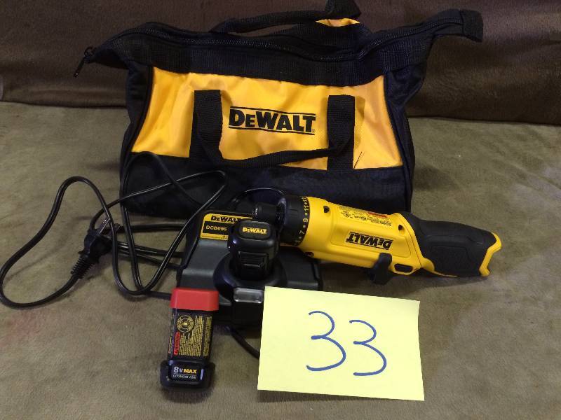DEWALT DCF680N2 8V Max Gyroscopic Screwdriver 2 Battery Kit New
