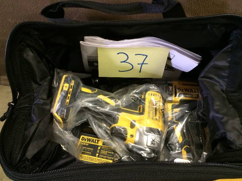 DEWALT DCK296M2 20V XR Lithium Ion Brushless Premium Hammerdrill and Impact Driver Combo Kit - Power Hammer Drills New