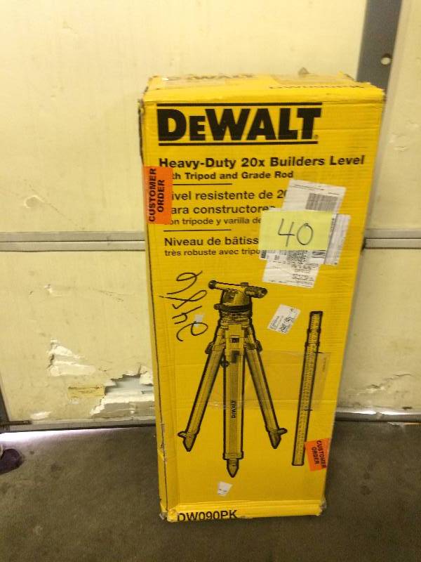 DW090PK 20X Builders Level