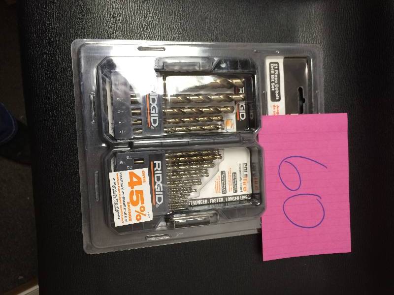RIDGID Drill Bits Coldfire Cobalt Drill 