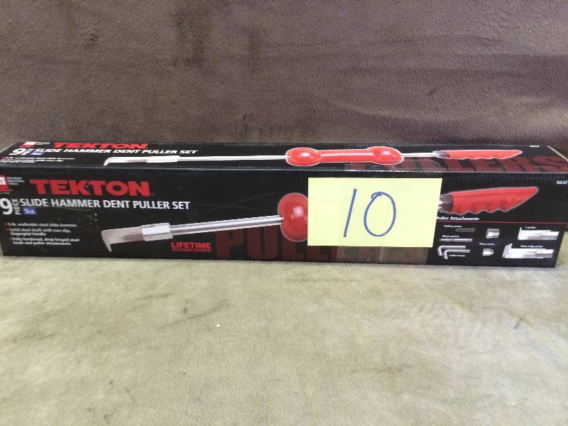 Tekton 9 Slide Hammer Dent Puller New