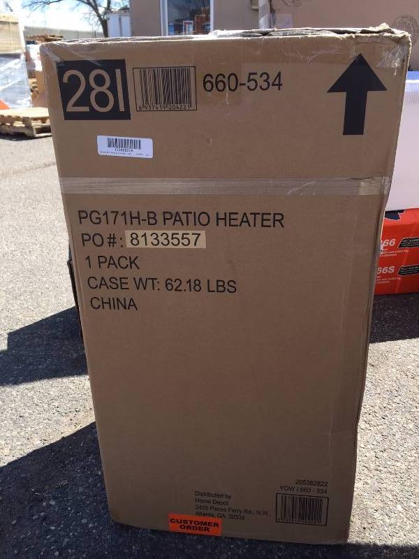 45,000 BTU Propane Gas Patio Heater
