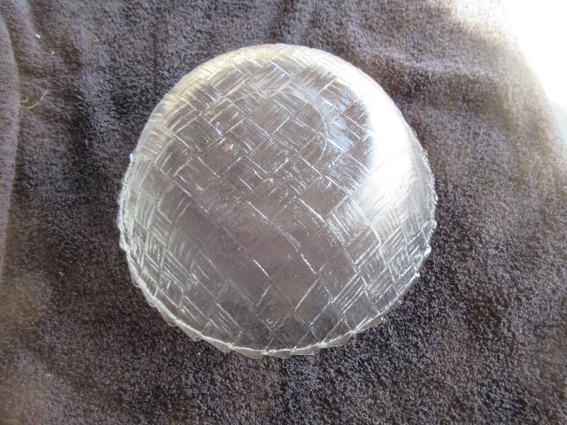 HEAVY GLASS SERVING DISH