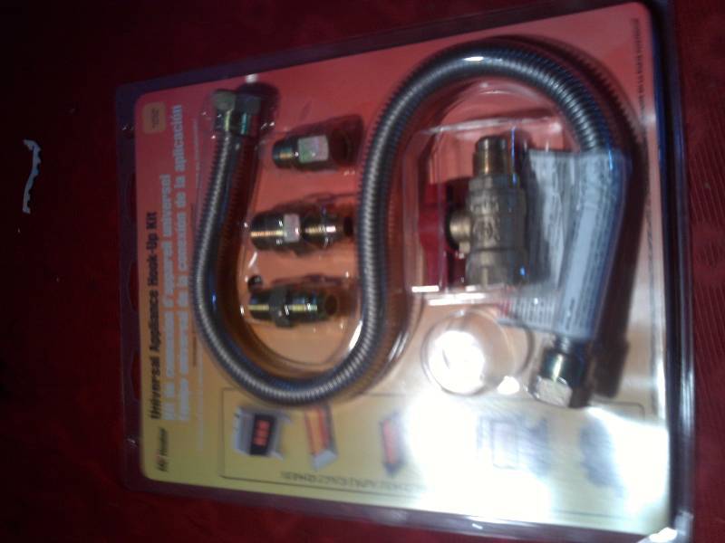 universal appliance hook up kit