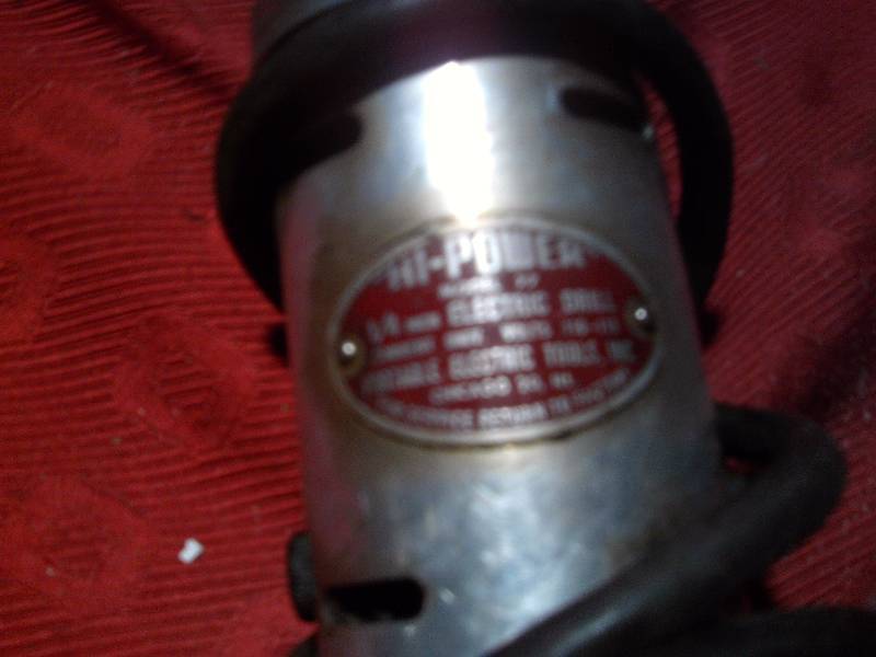 vintage high power electric drill