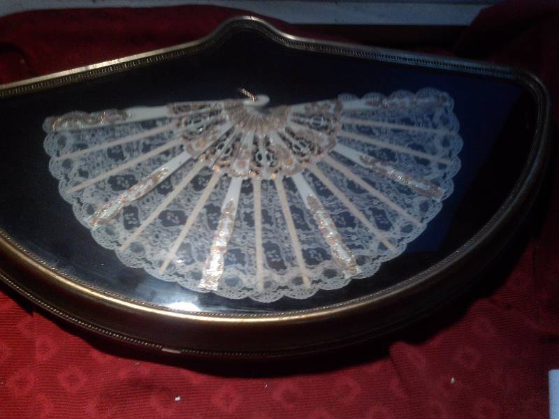 framed japanese fan