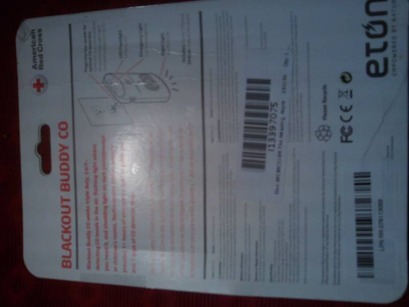 carbon monoxide detector