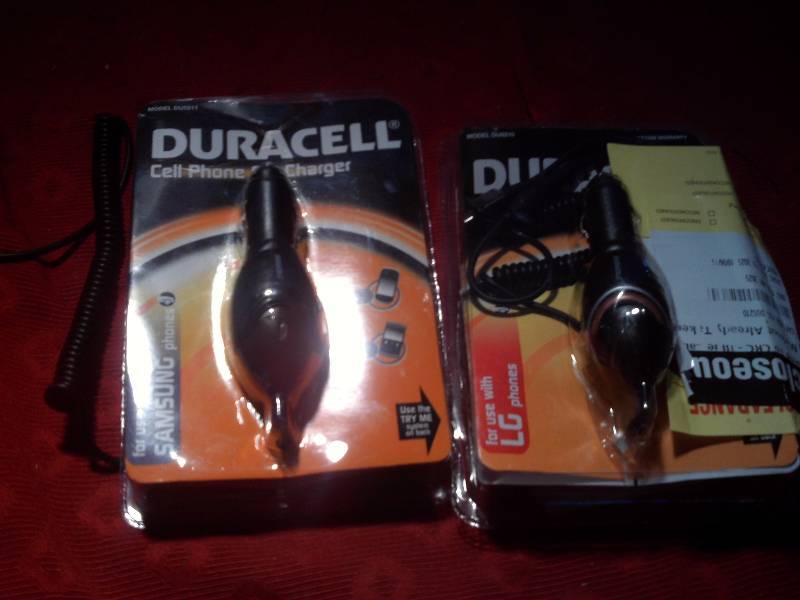 duracell cell phone charger