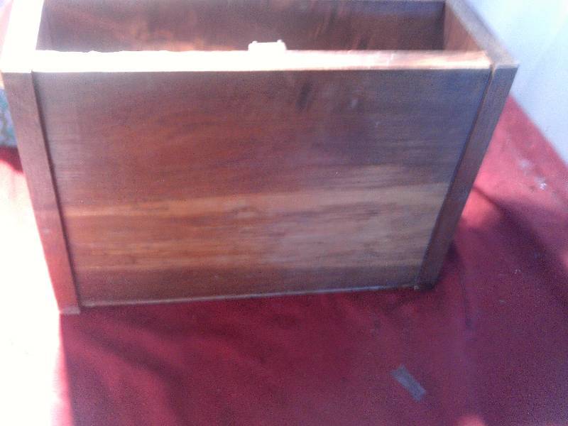 vintage wooden box