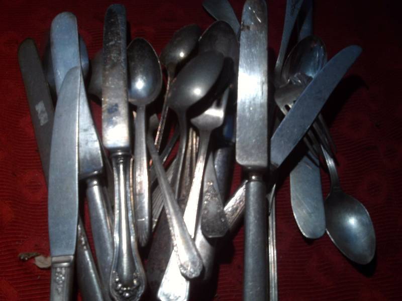 vintage silverware