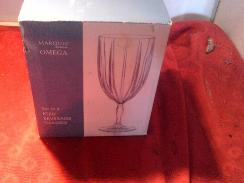 omega iced beverage glasses