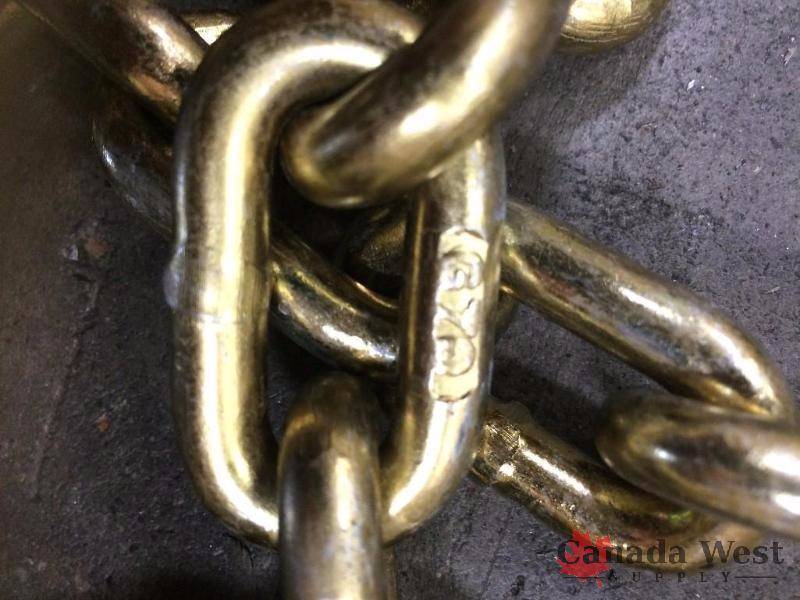 lot 14 image: NEW LOT OF 20 PCS 516 GRADE 70 CHAINS AND BINDERS