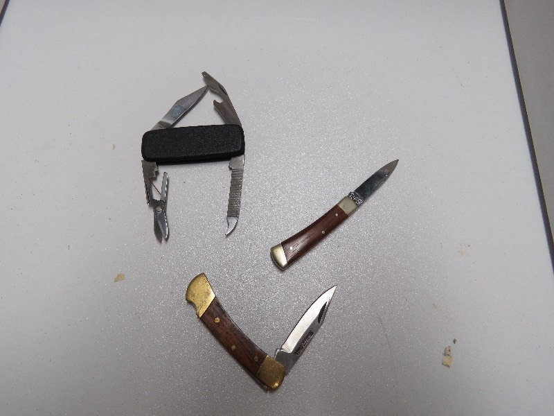 three small knives