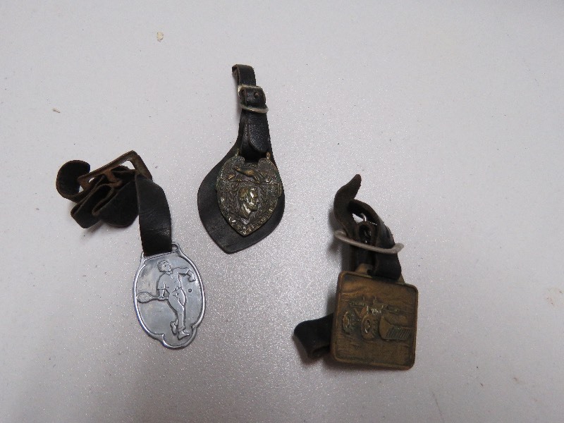 3 small badges
