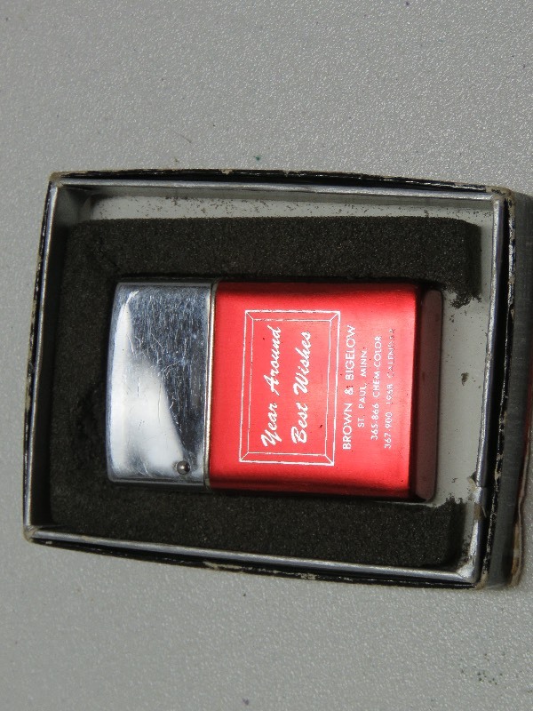 lighter with advertising