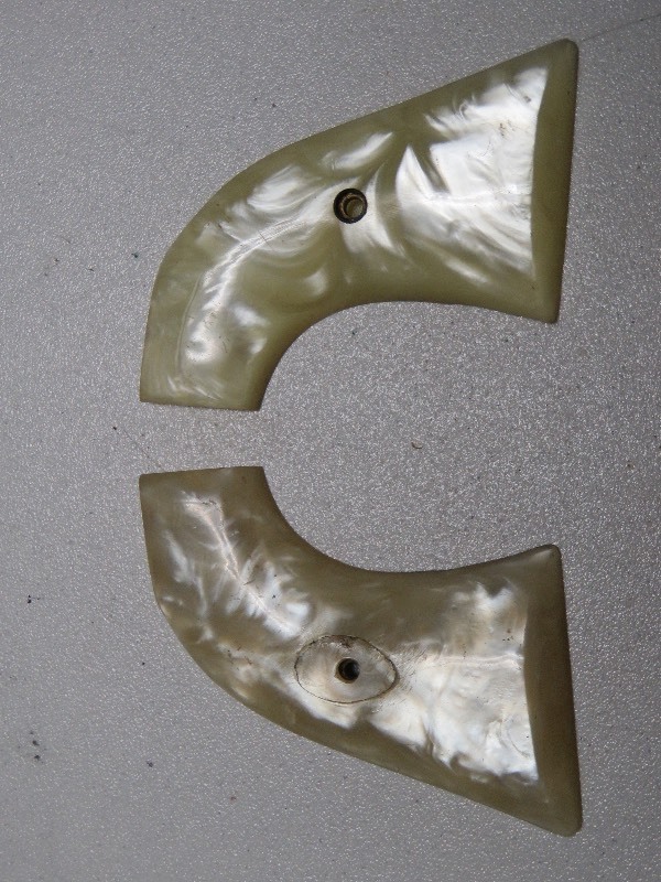 mother of pearl pistol grips