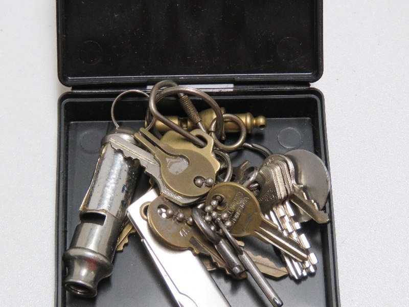 whistles and handcuff keys