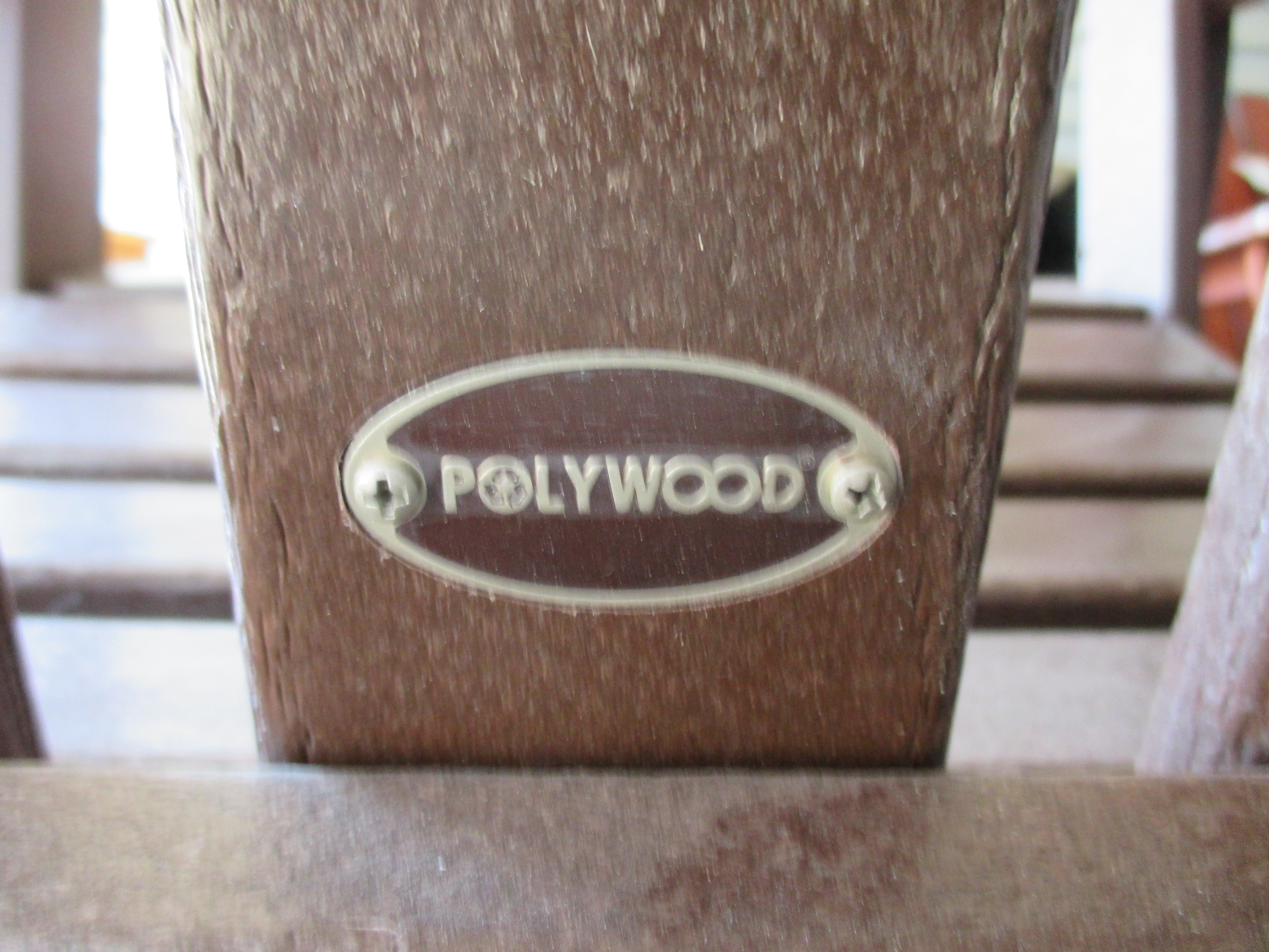 lot 178 image: Polywood Adirondack Chair