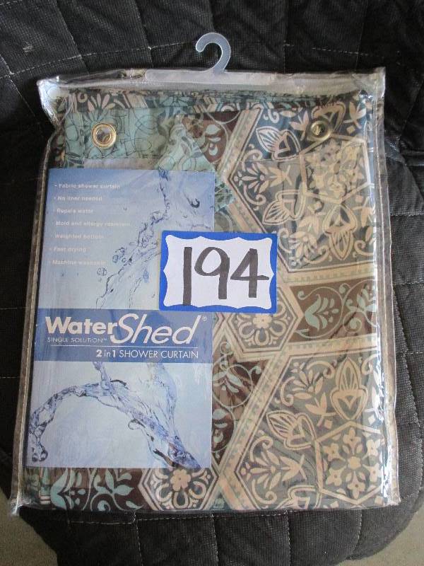 lot 194 image: WaterShed Shower Curtain