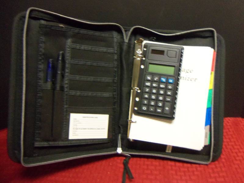 Zippered Organizer