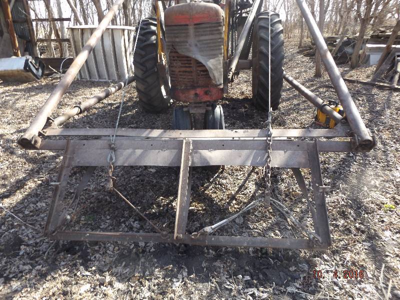 M FARMALL with loader Runs Good