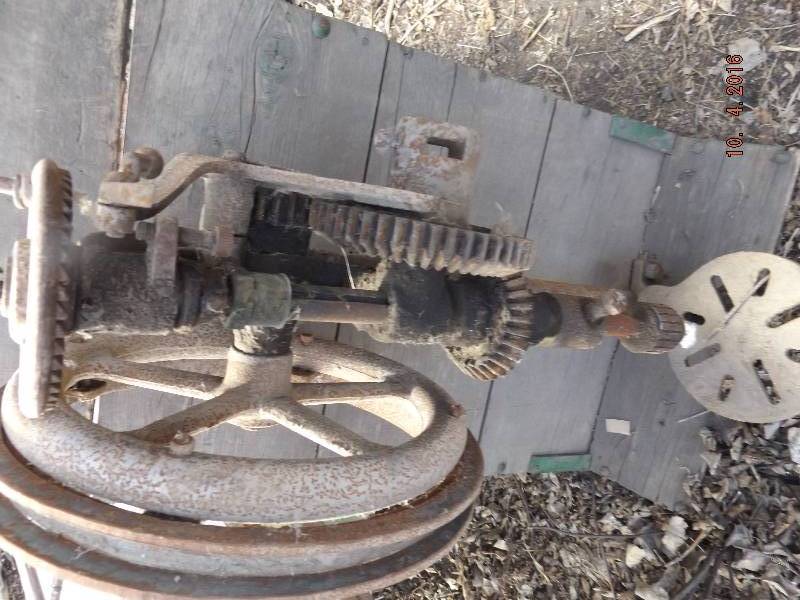 Antique Hand Drill Press