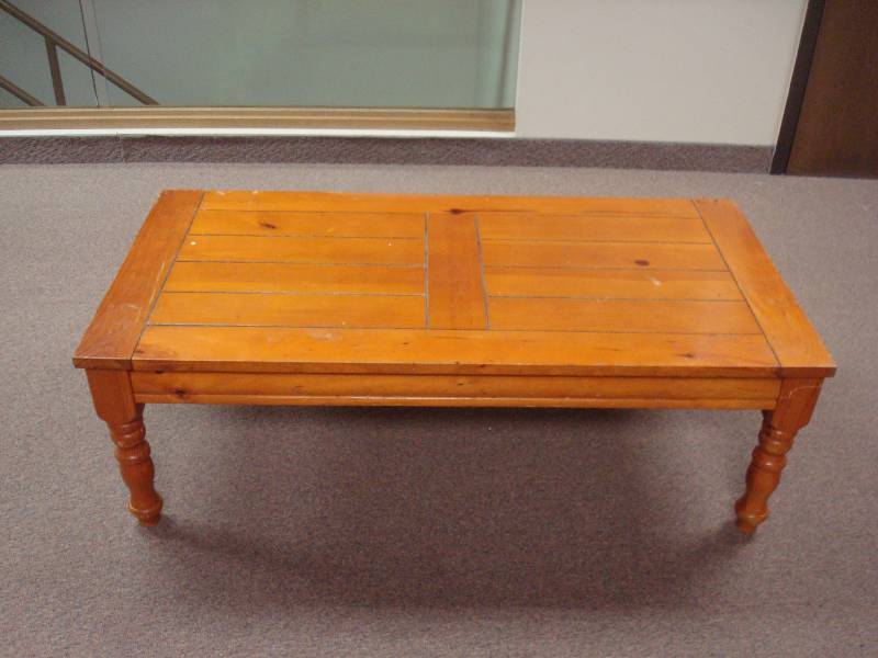 Wood Coffee Table, Some Marks...