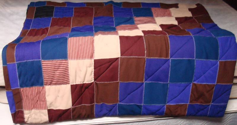 Huge Home Made Quilt, Very Good Condition, Ar...