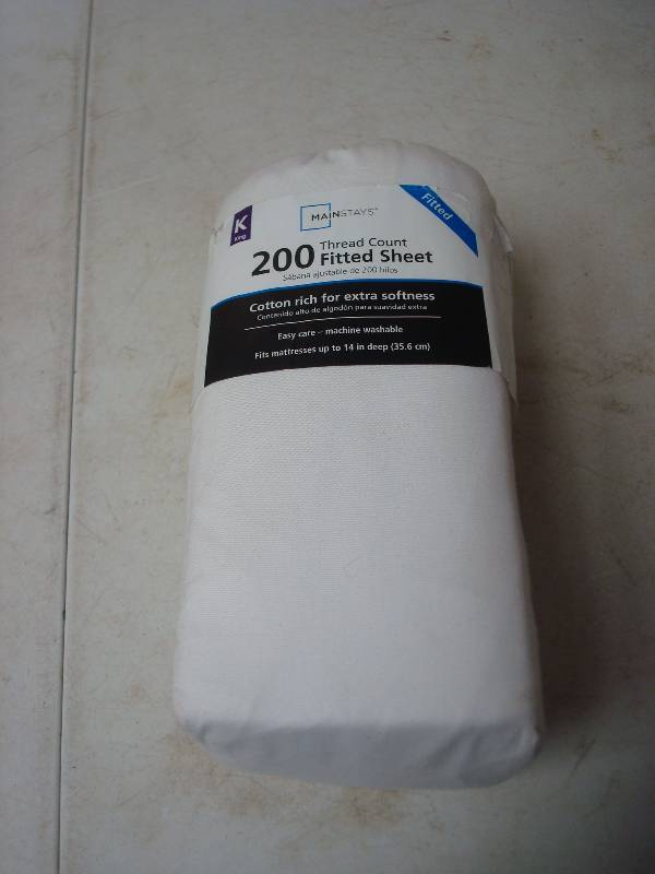 Set Of New King Size Fitted Sheets...
