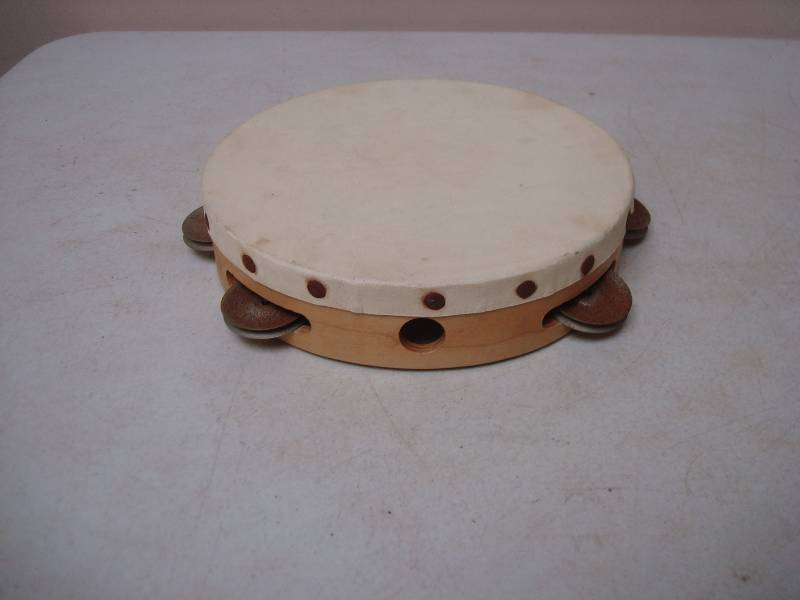 Werco Tambourine, Some Rust Marks On Metal...