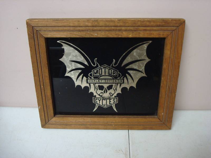 Harley Davidson Motor Cycles Framed Picture...